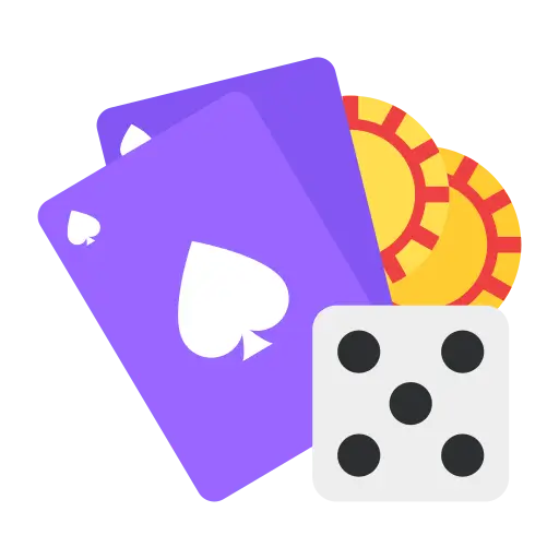 ícone com tema de casino